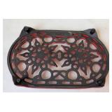 ML - Le Creuset Trivet - Red Enamel Cast Iron