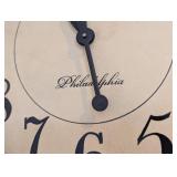 ML - Philadelphia Wall Clock - 24 in Diameter