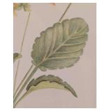 ML - Patricia M. Wittman Viola x Wittrockiana Pansy Fine Art Print in Gold Frame