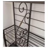 LL - Metal Bakers Rack - Scrollwork Arch