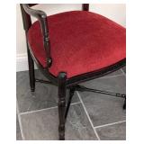 LL - Armchairs, Vintage Mahogany Wheatback, Pair of 2, Rustic American Style