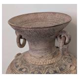 LL - Latin American Tribal Vase, Vintage Ceramic