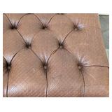 LL - Isenhour Furniture Leather Ottoman