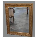 LL - Bombay Company Gold Wall Mirror - Ornate Frame