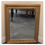 LL - Bombay Company Gold Wall Mirror - Ornate Frame