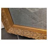 LL - Bombay Company Gold Wall Mirror - Ornate Frame
