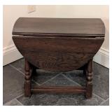 ML - Vintage Mahogany Wood Side Table