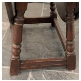 ML - Vintage Mahogany Wood Side Table