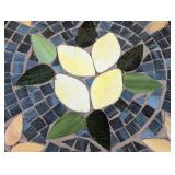 P - Tuscan Mosaic Lemon Bistro Table