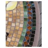 P - Tuscan Mosaic Lemon Bistro Table