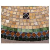 P - Tuscan Mosaic Lemon Bistro Table