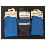 ML - Smartwool PhD Ski Indestructawool Unisex Socks Ultra Light Cushion - Large (Lot of 3)