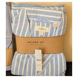 ML - J.CREW Pajama Set - 2-Pack (Sizes M & S) - Chambray & Striped Styles
