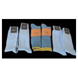 ML - J.Crew Lodge Socks Cotton Blend - Six Pairs