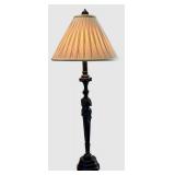 Table Lamp with Sculpted Female Figurine Base - Vintage Style