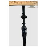 Table Lamp with Sculpted Female Figurine Base - Vintage Style