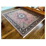 UP3 - Persian Tabriz Handwoven Area Rug - Vintage 1990s - 102 x 79 inches