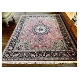 UP3 - Persian Tabriz Handwoven Area Rug - Vintage 1990s - 102 x 79 inches