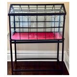 UP3 - Vintage Garden Case Terrarium on Stand - Glass Panel Enclosure