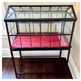 UP3 - Vintage Garden Case Terrarium on Stand - Glass Panel Enclosure