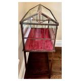 UP3 - Vintage Garden Case Terrarium on Stand - Glass Panel Enclosure