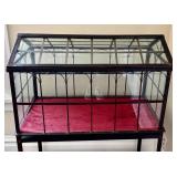 UP3 - Vintage Garden Case Terrarium on Stand - Glass Panel Enclosure