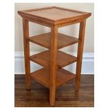 UBR2 - Wooden Four-Shelf Accent Table