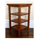 UBR2 - Wooden Four-Shelf Accent Table
