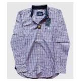 UBR3 - Joules 2 New With Tags Button Up Shirts - Floral Print and Plaid - Size Small