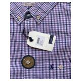 UBR3 - Joules 2 New With Tags Button Up Shirts - Floral Print and Plaid - Size Small