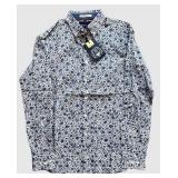 UBR3 - Joules 2 New With Tags Button Up Shirts - Floral Print and Plaid - Size Small