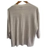 UBR3 - Eileen Fisher Cardigan 3/4 Sleeve XL/TG New With Tags
