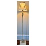 UP3 - Vintage Floor Lamp with Sculpted Figure Column