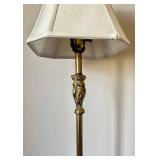 UP3 - Vintage Floor Lamp with Sculpted Figure Column