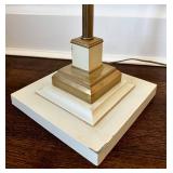 UP3 - Vintage Floor Lamp with Sculpted Figure Column
