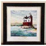 UBR3 - Joe Cilluffo Round Island Lighthouse Wall Art