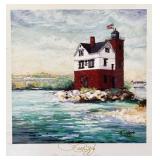 UBR3 - Joe Cilluffo Round Island Lighthouse Wall Art