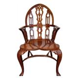 UBR3 - Vintage Armchair Gothic Steeple-Back Walnut