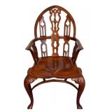UBR3 - Vintage Armchair Gothic Steeple-Back Walnut