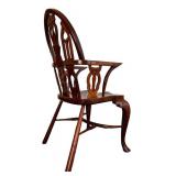 UBR3 - Vintage Armchair Gothic Steeple-Back Walnut