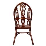 UBR3 - Vintage Armchair Gothic Steeple-Back Walnut