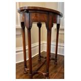 UBR1 - Oval End Table - Vintage with Drawer and Extendable Sides