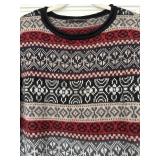 UBR1 - Peruvian Connection Knit Sweater XL - Fair Isle Pattern