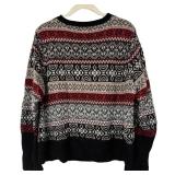 UBR1 - Peruvian Connection Knit Sweater XL - Fair Isle Pattern