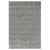 UBR1 - Faribault Mill Queen Blanket - Chevron Green/White