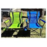 G - Kijaro Dual Lock Hard Arm Chair Ireland Green & Blue