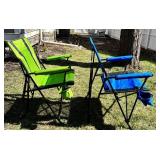 G - Kijaro Dual Lock Hard Arm Chair Ireland Green & Blue