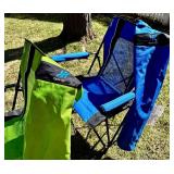 G - Kijaro Dual Lock Hard Arm Chair Ireland Green & Blue
