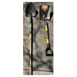 G - Shovels and Brooms - Yard Tools Set (4 Pieces)