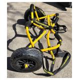 G - DLX Airless Kayak/Canoe Transport Cart - Quad Wheel